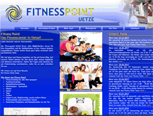 Tablet Screenshot of fitness-point-uetze.de